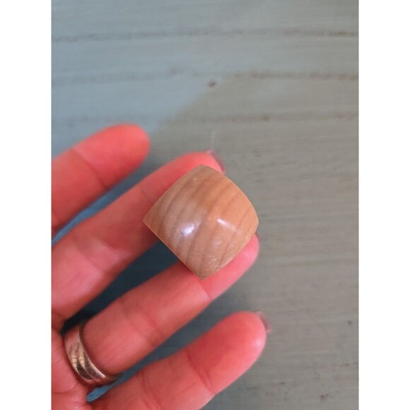 Vintage Handpainted Wooden Dreidel Judaica Hanukkah Chanukah Jewish Small Toy - Picture 6 of 7